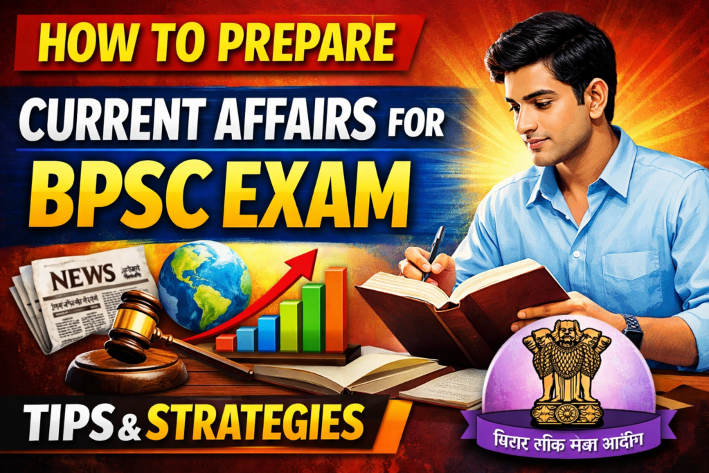 How to prepare current affairs for BPSC exam