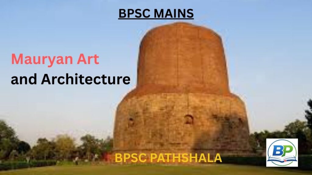 Mauryan art and architecture – Sarnath Lion Capital of Ashoka