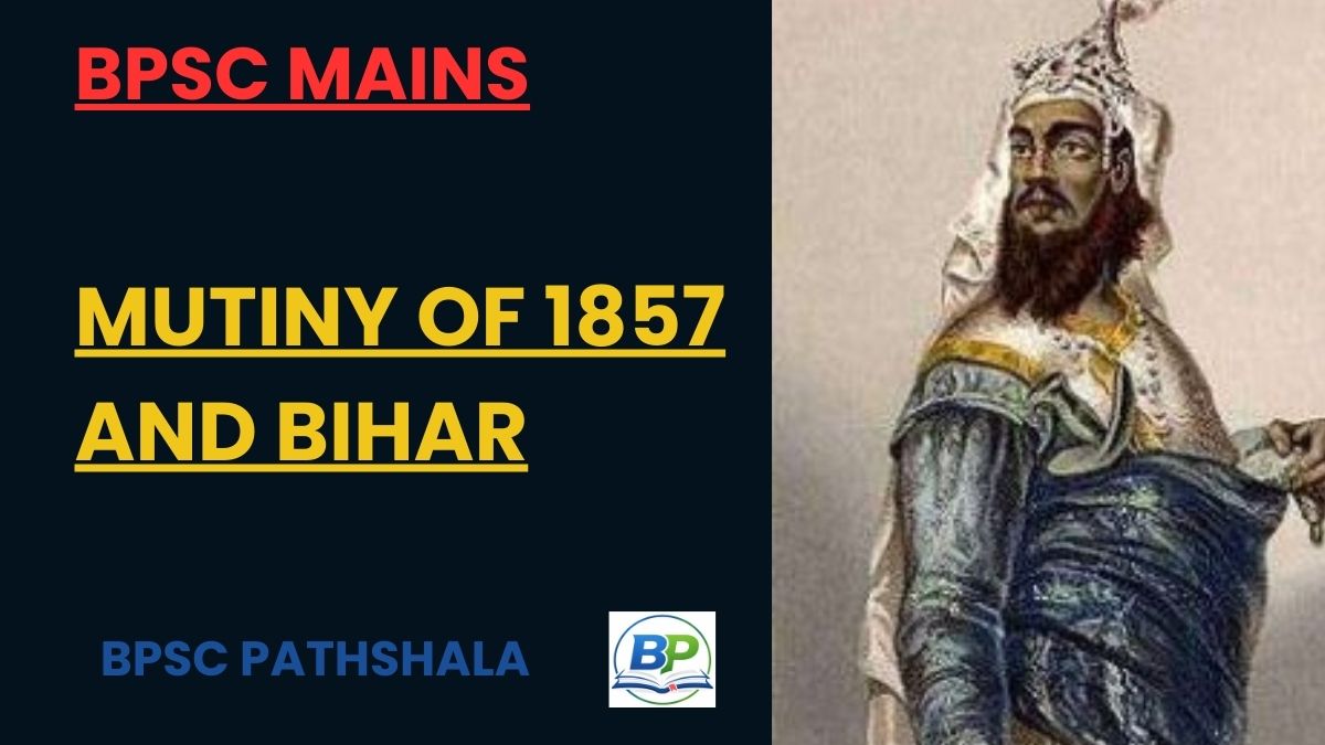 mutiny of 1857 in bihar