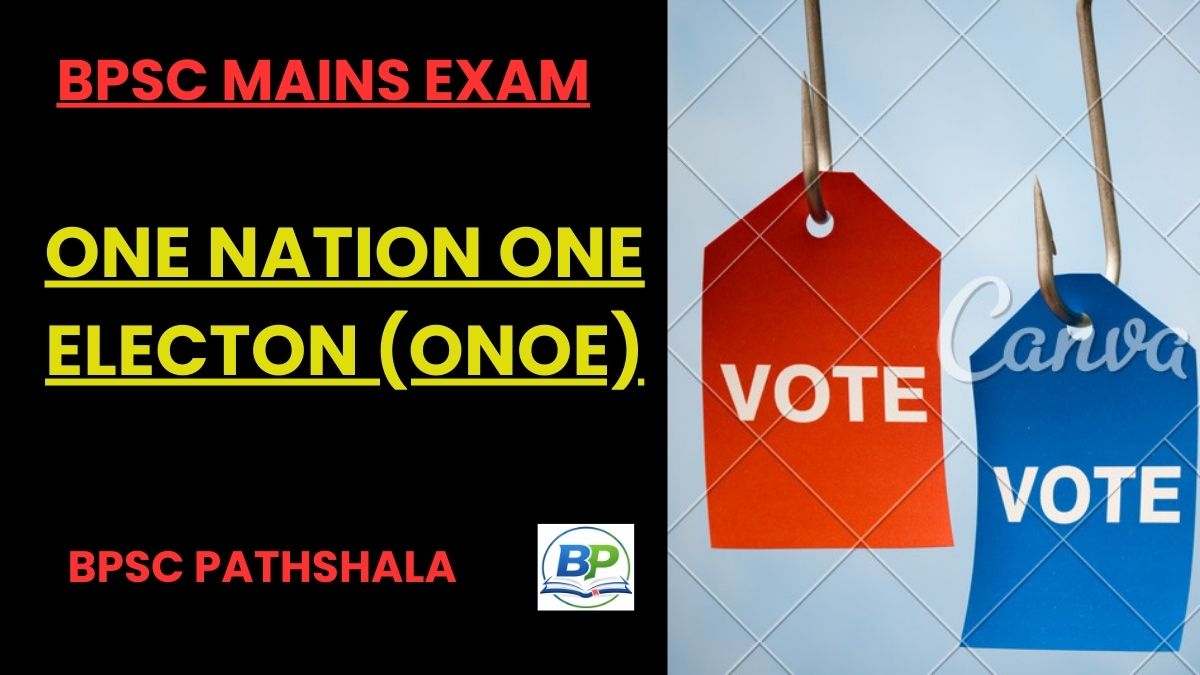 One Nation One Election concept showing simultaneous Lok Sabha and State Assembly elections in India