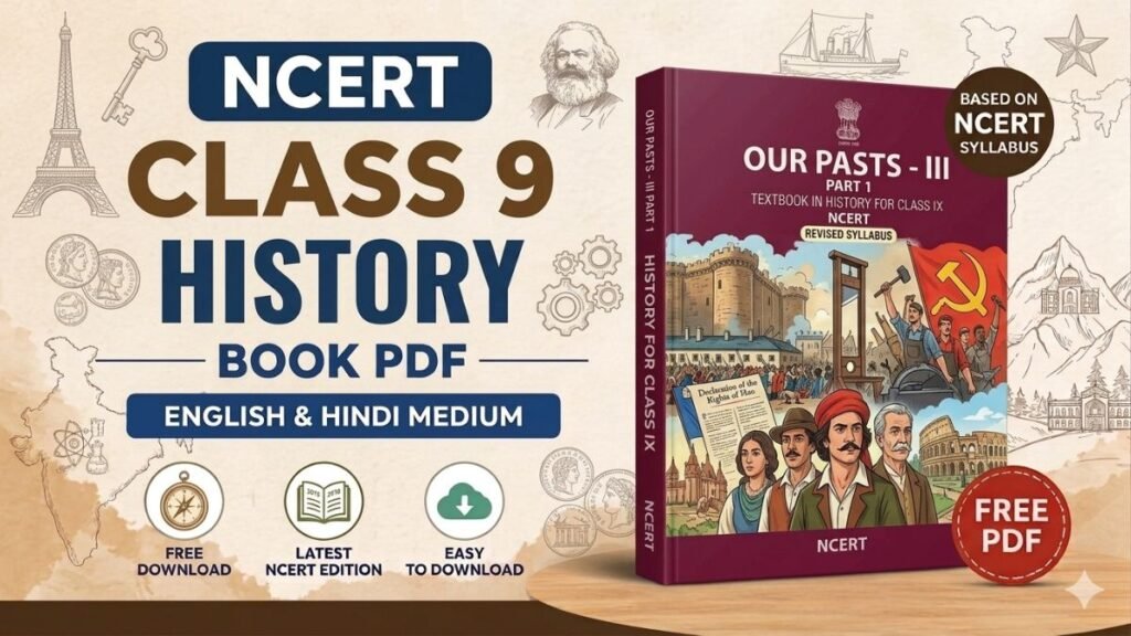 NCERT Class 9 History Book PDF free download in English and Hindi medium for CBSE UPSC and BPSC preparation