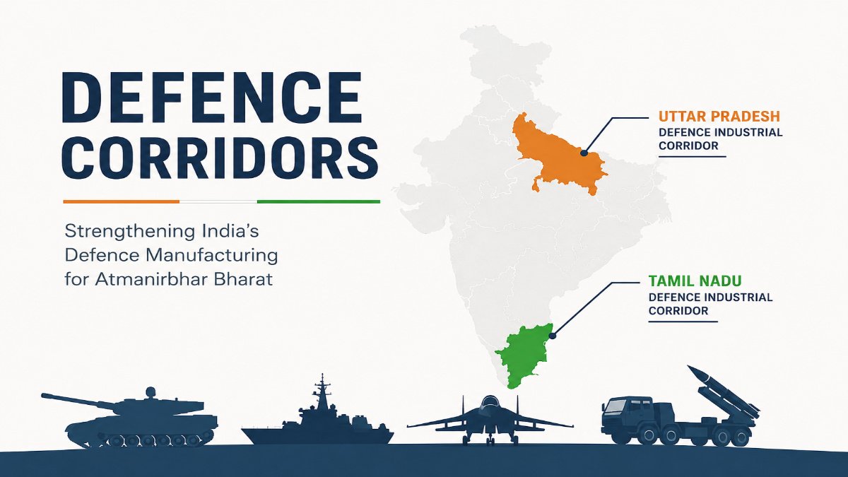Defence Corridors in India BPSC Mains Notes