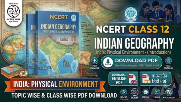 NCERT Class 12 Indian Geography Book PDF Download in English and Hindi ...