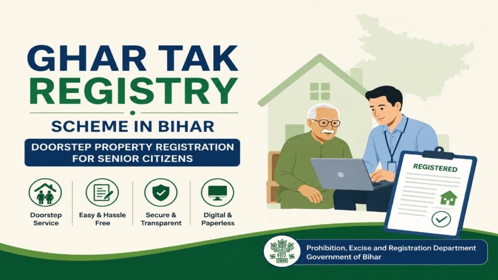Ghar Tak Registry scheme in Bihar