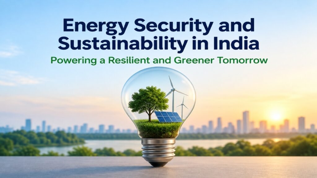 Energy Security and Sustainability in India