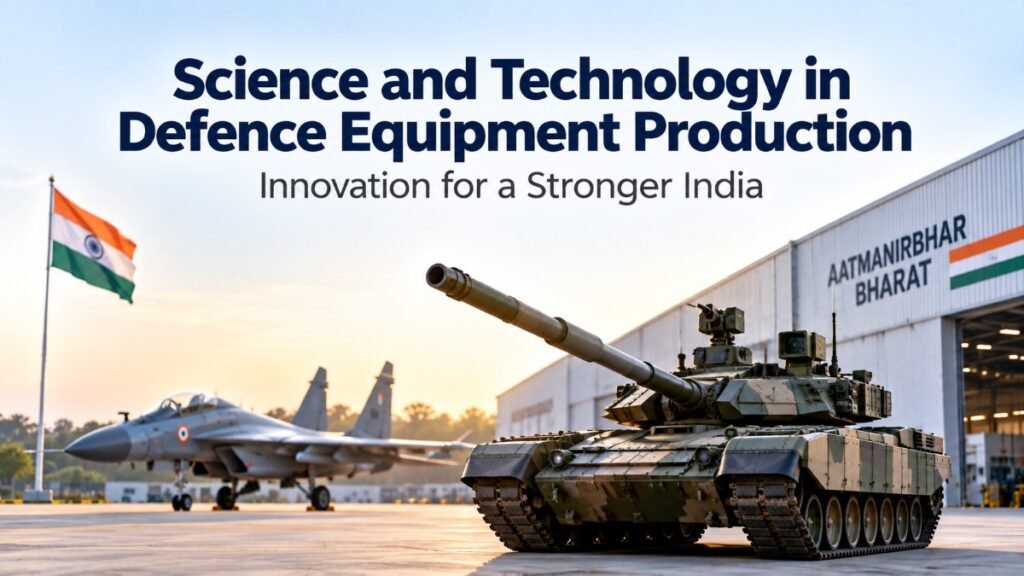 Science and Technology in Defence Equipment Production